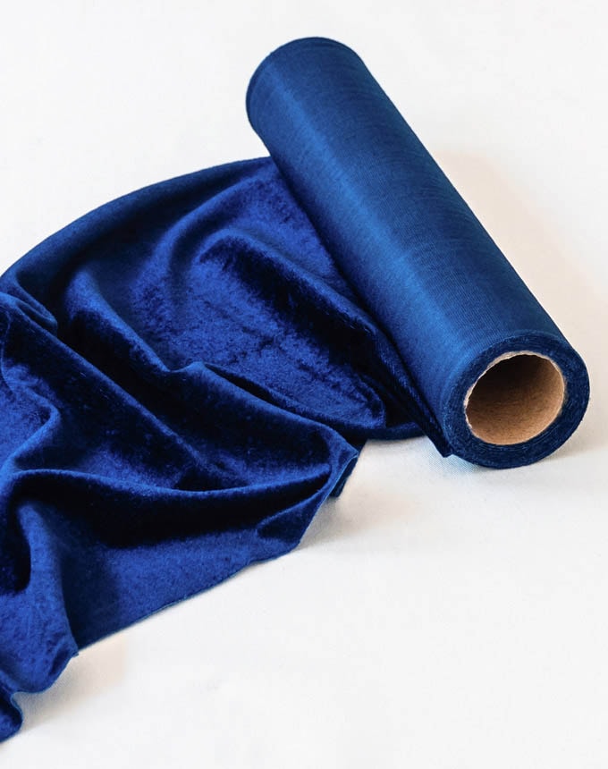 רנר קטיפה - כחול