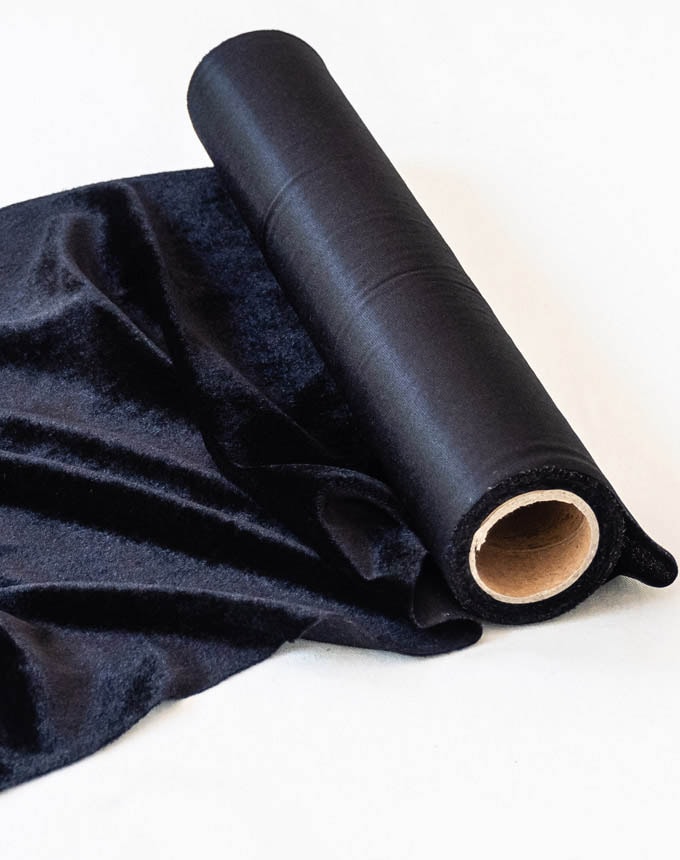 רנר קטיפה - שחור