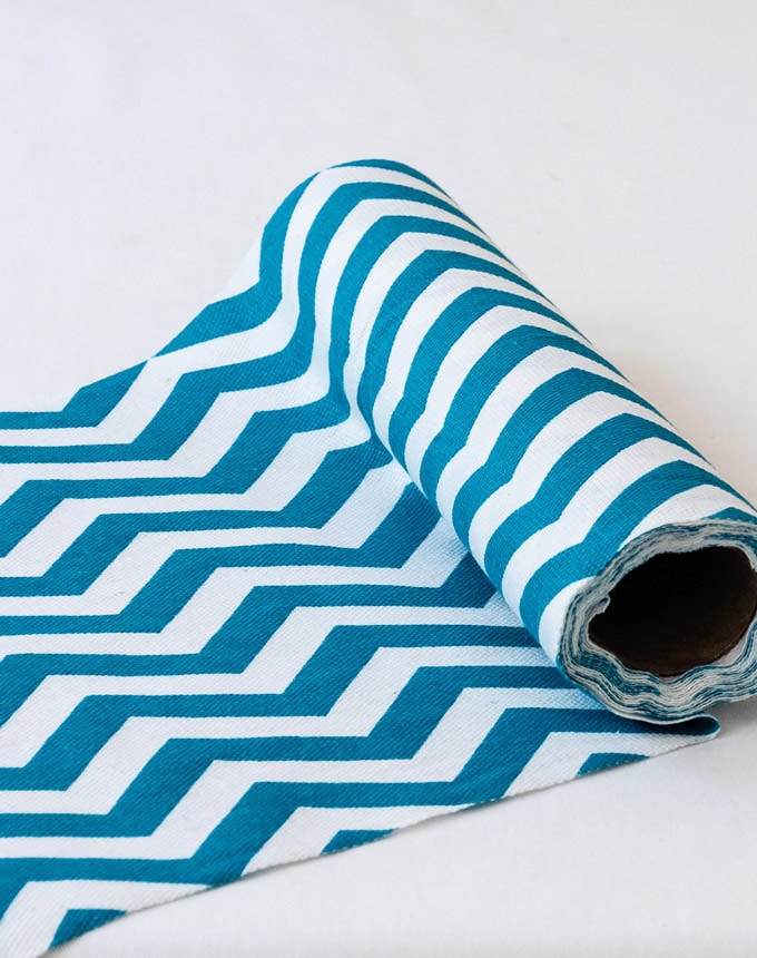 רנר קנווס זיג זג - טורקיז