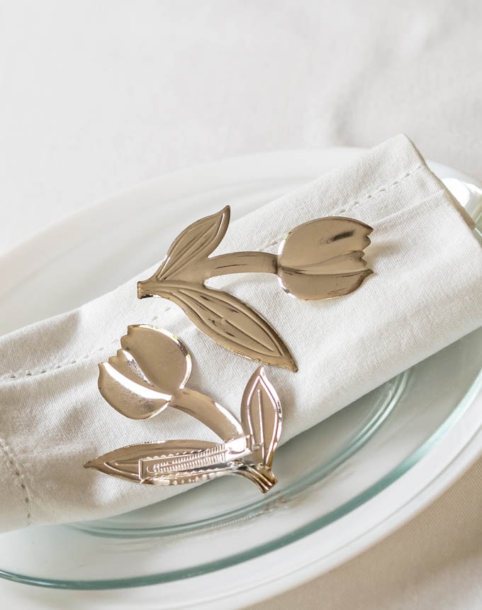 חבק טוליפ - כסף