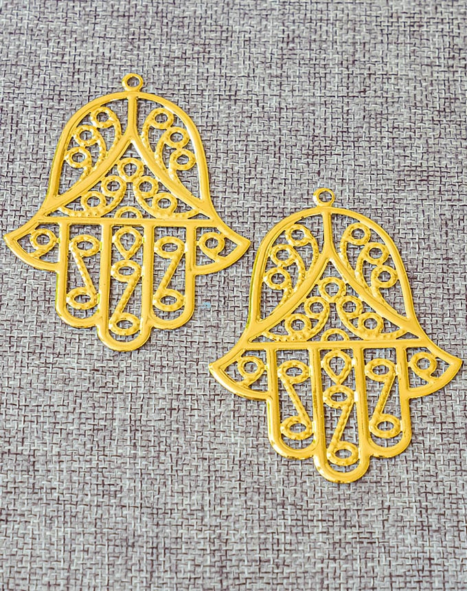 חמסה מתכת - זהב