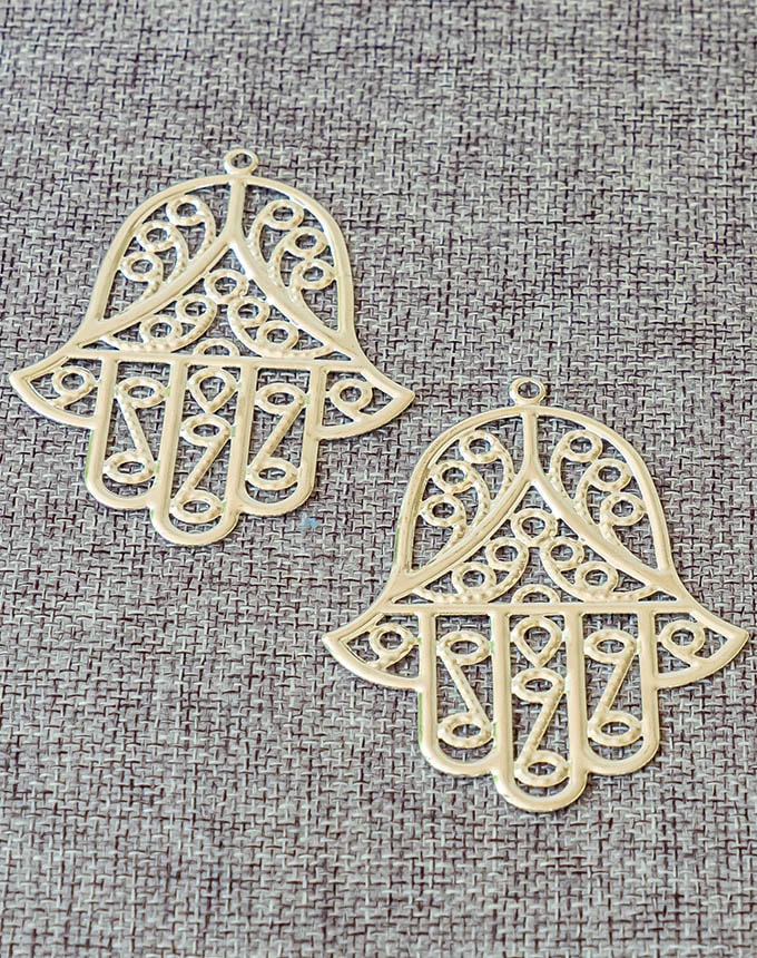 חמסה מתכת - כסף