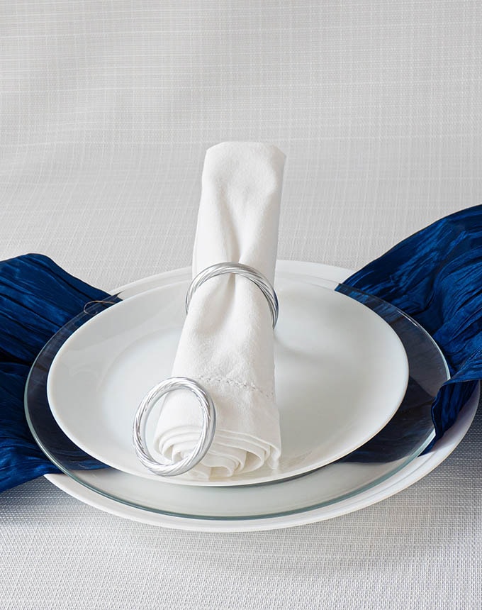 טבעת רקועה מטלי - כסף מט