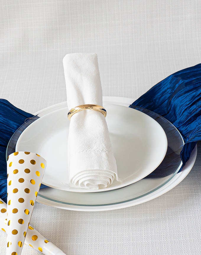 טבעת רקועה מטלי - זהב מבריק