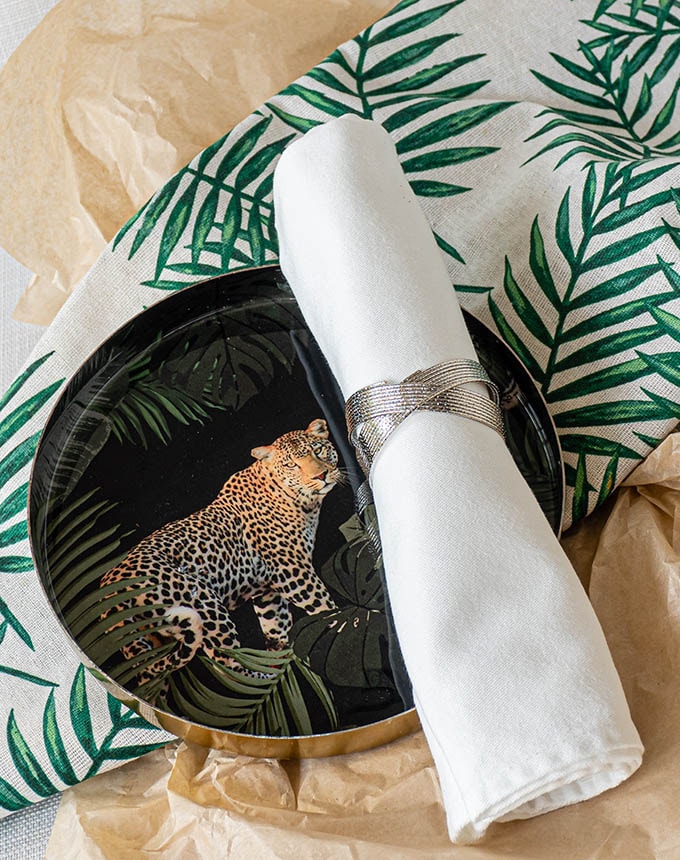 חבק קפיץ כפול - כסף מבריק