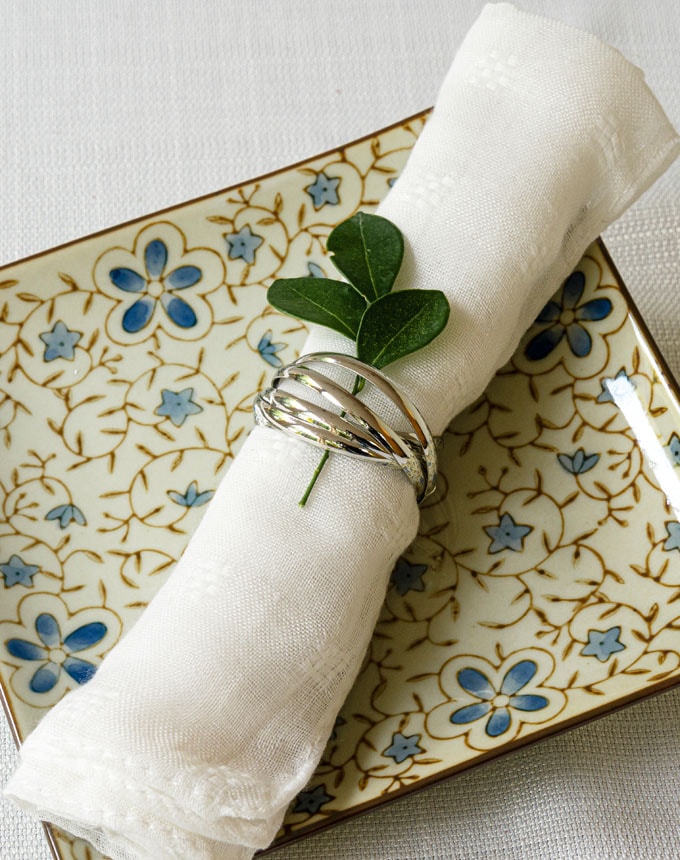 חבק 5 טבעות - כסף