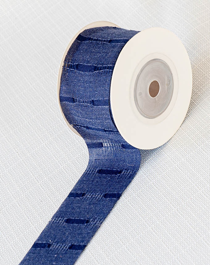 סרט טטרה מעוטר - כחול כהה