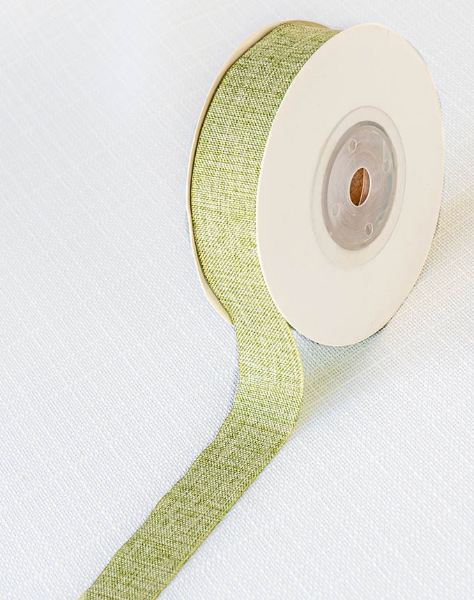 סרט פשתן - ירוק תפוח