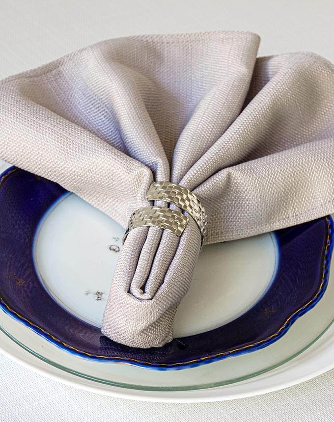 חבק מפותל - כסף