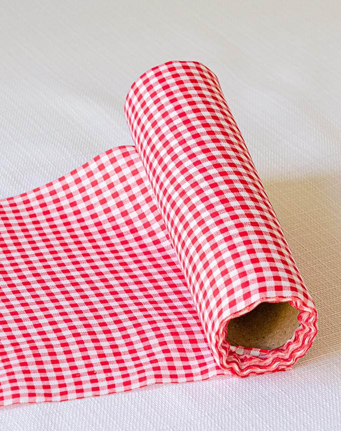 רנר משבצת - אדום