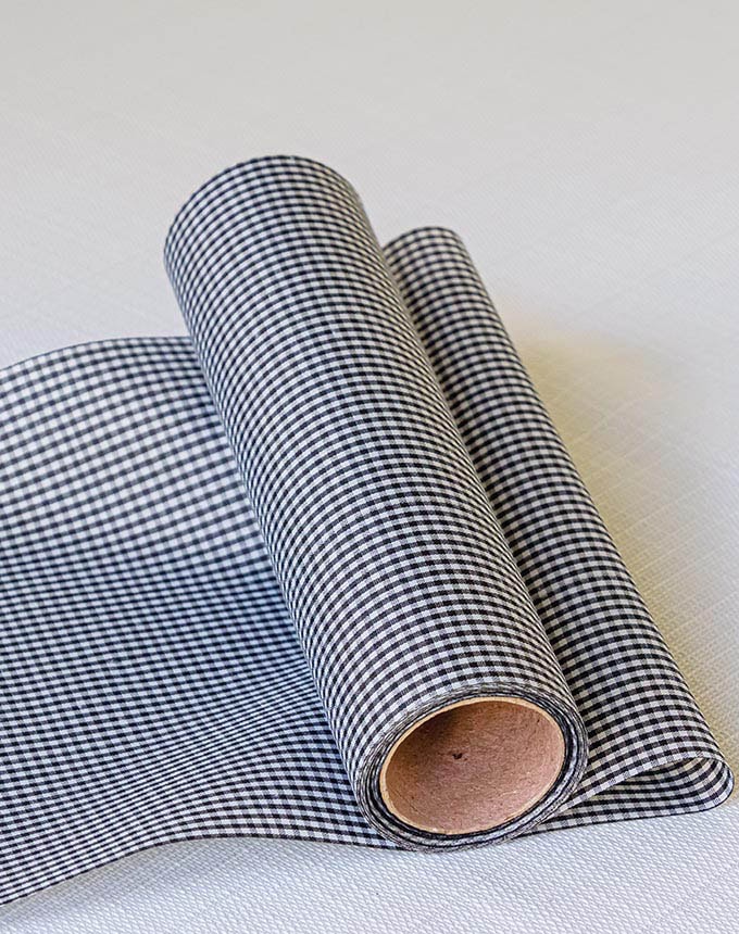 רנר משבצת - שחור