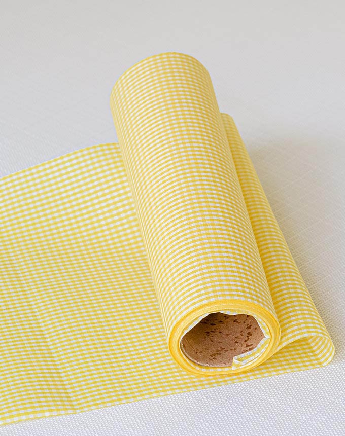 רנר משבצת - צהוב