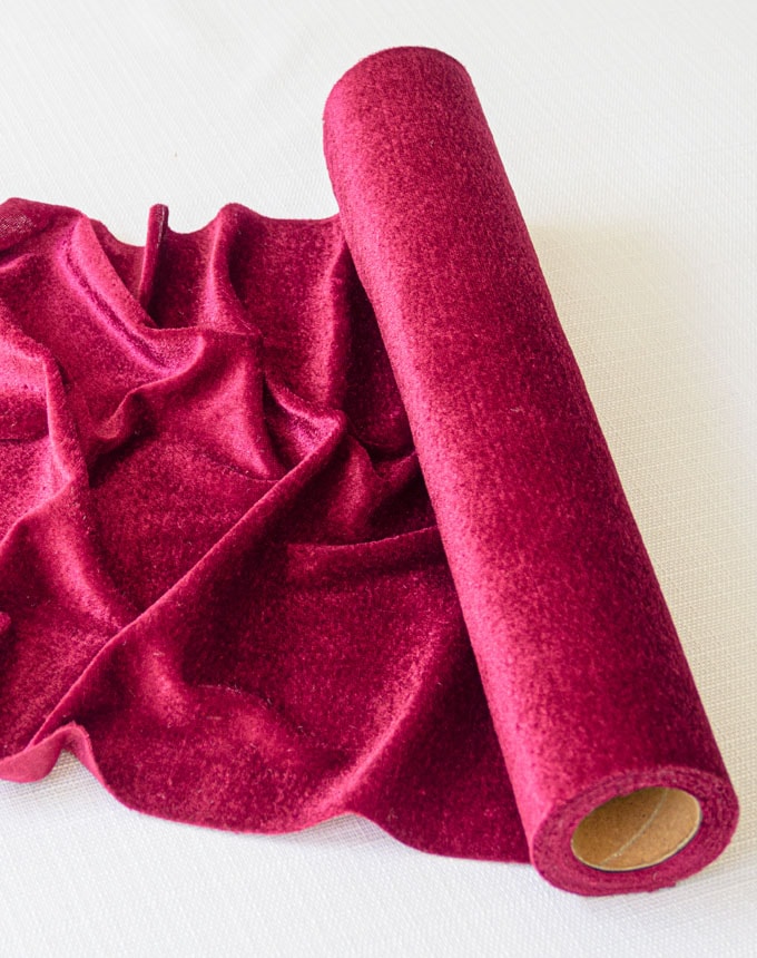 רנר קטיפה - בורדו