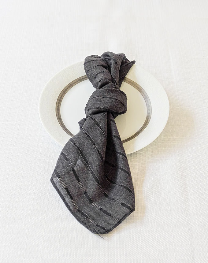 מפיות טטרה מעוטר - שחור