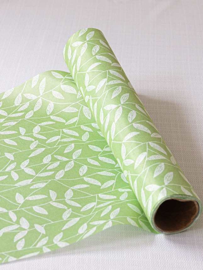 רנר כותנה עלים - ירוק תפוח