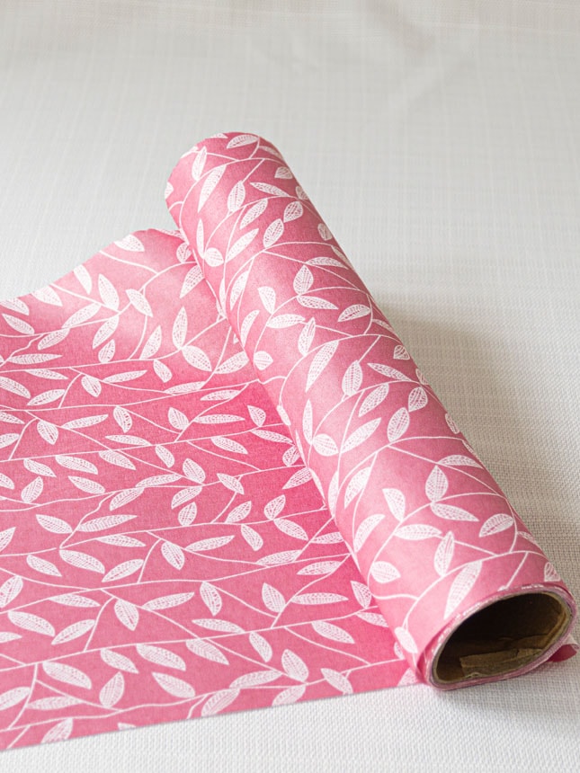 רנר כותנה עלים - ורוד