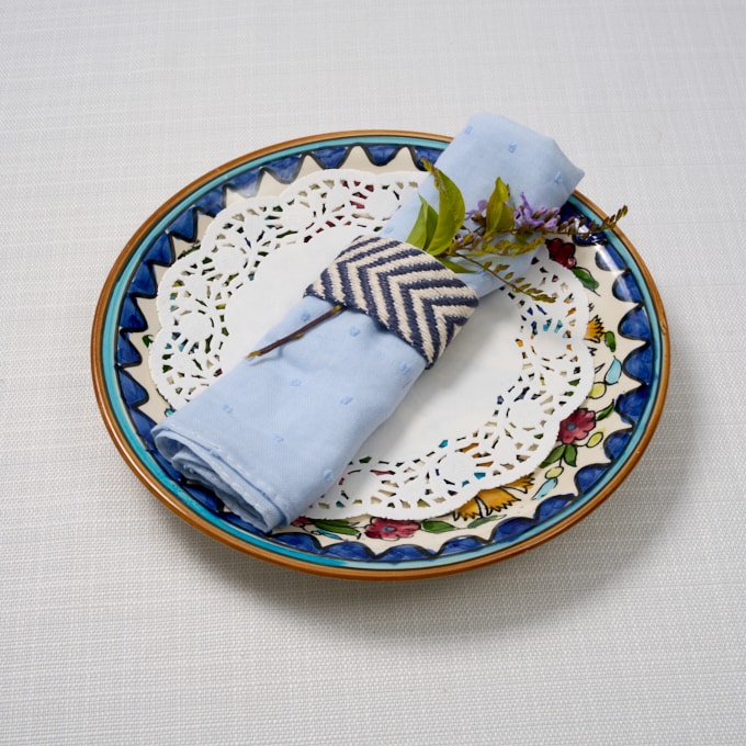 חבק כותנה V - כחול כהה