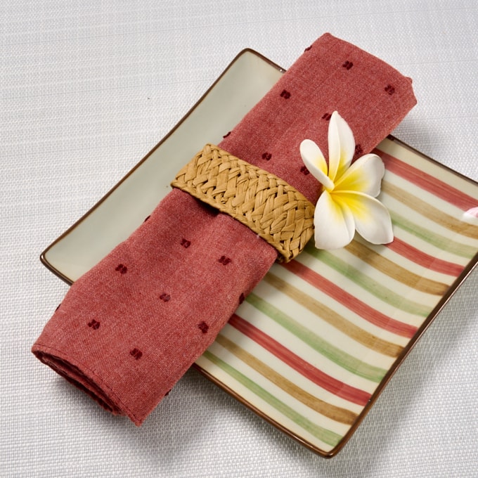 חבק תירס רחב - חום בהיר