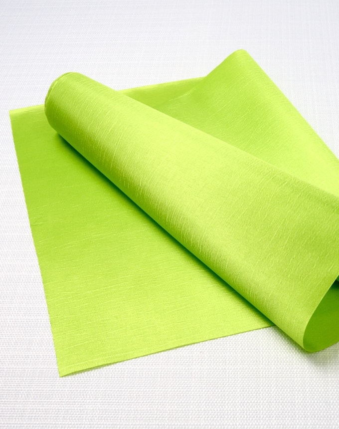 רנר משי פראי - ירוק זוהר