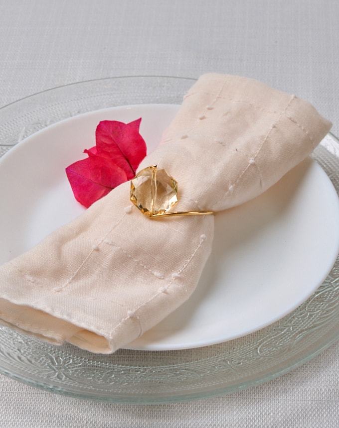 חבק יהלום מסובב שטוח - זהב