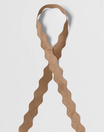 סטן זיג זג - חום