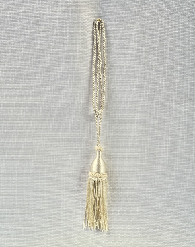 גדיל וילון קטן - קרם