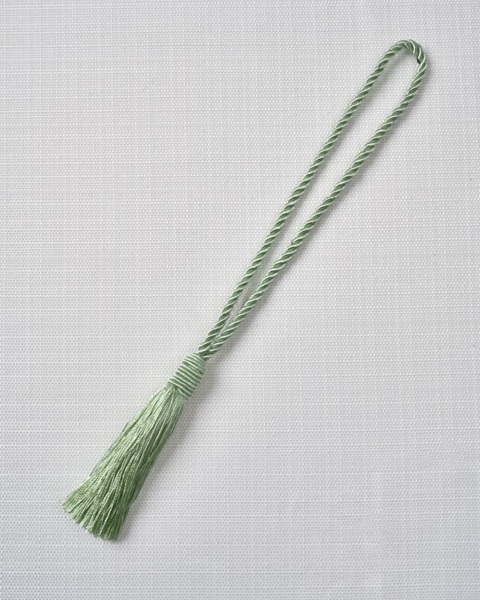 גדיל עבה + כותרת - ירוק מנטה