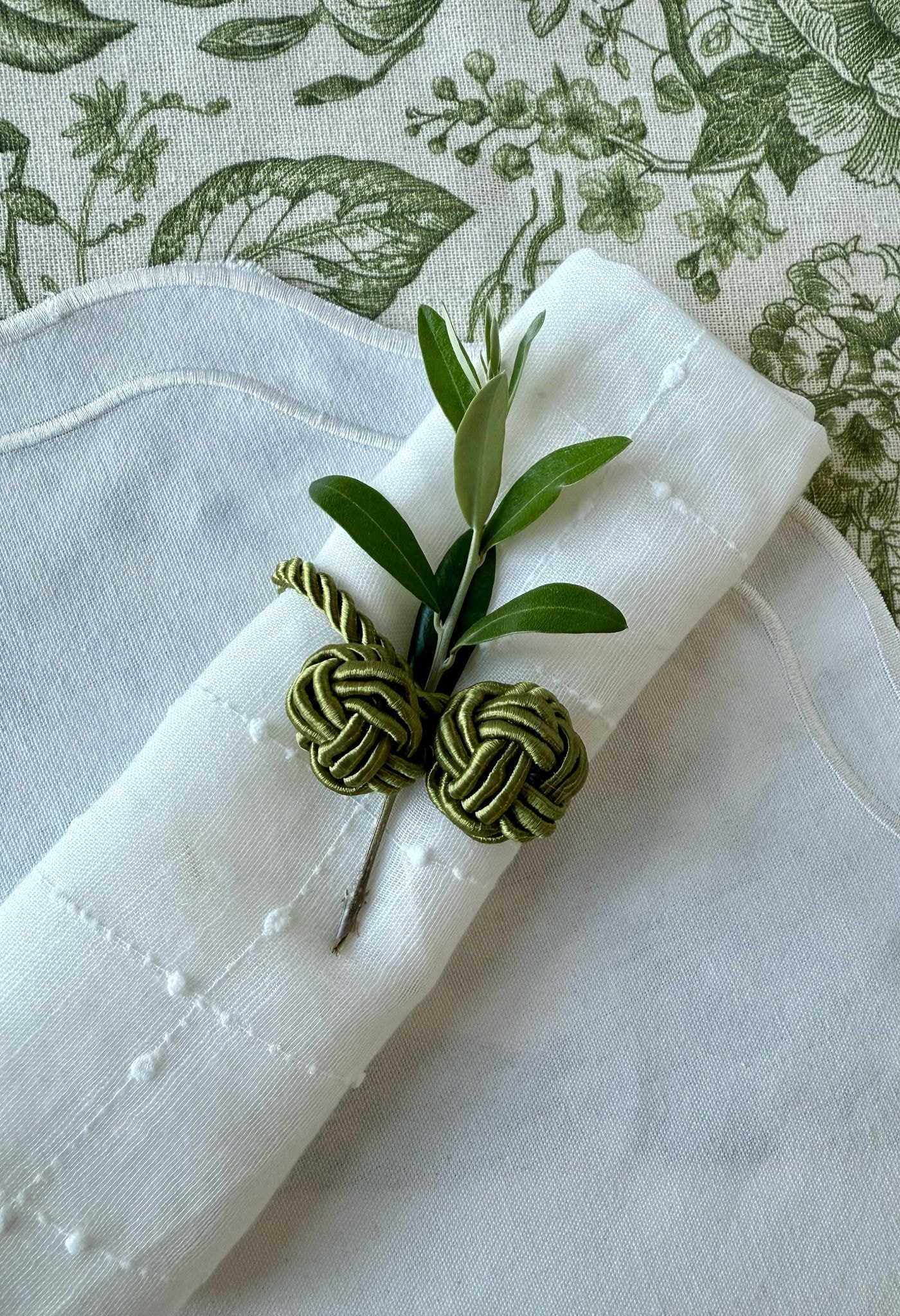 חבק ראש טורקי - ירוק זית