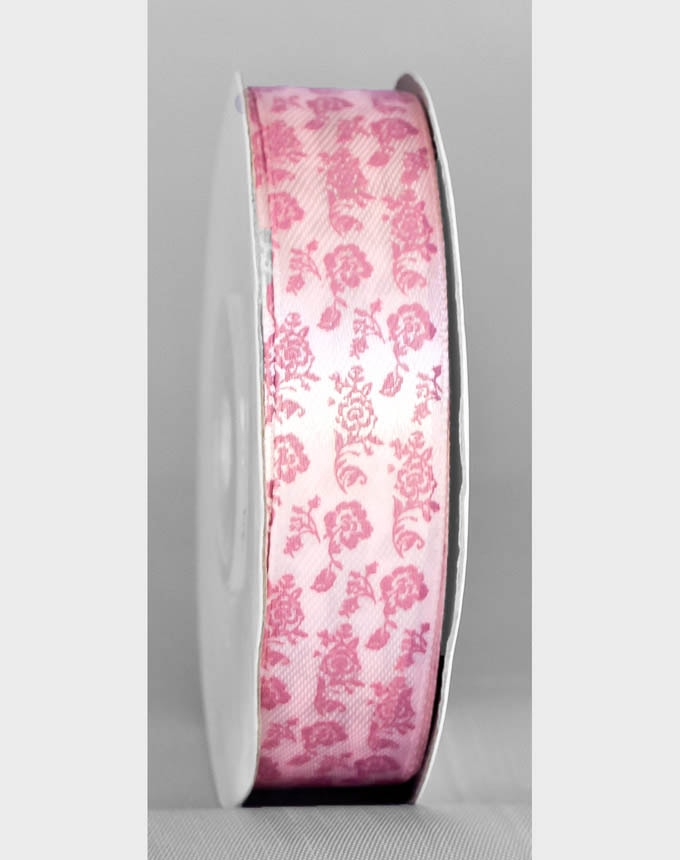 סטן פרחים - ורוד+ורוד