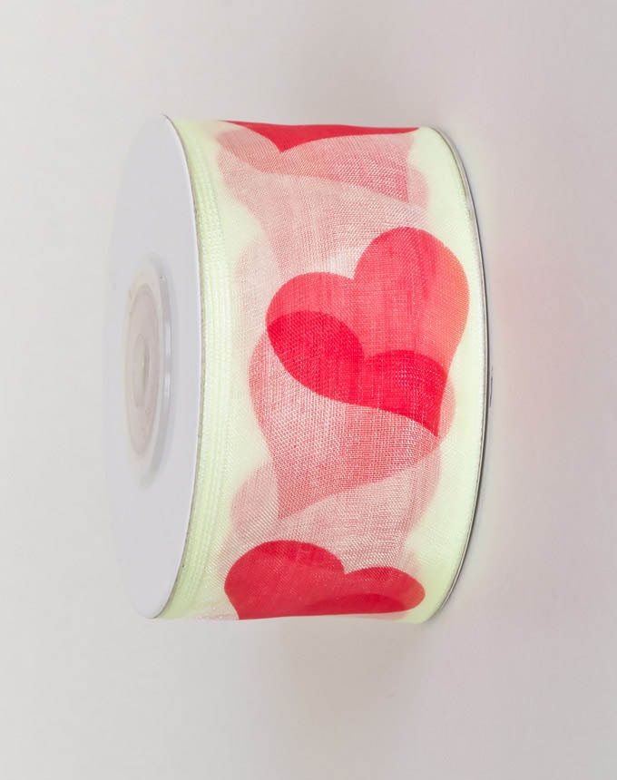 לב מודפס - ירוק