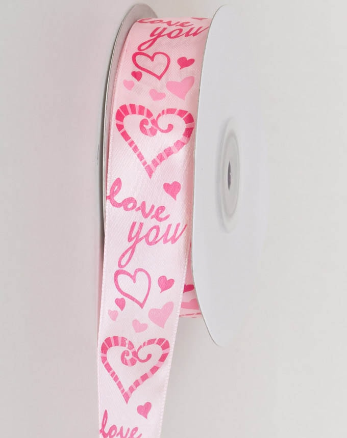 מודפס LOVE YOU - סטן ורוד