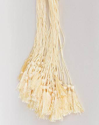 גדילים דקים - קרם צהוב