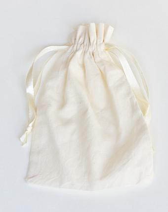 שקיות כותנה חלקות - קרם