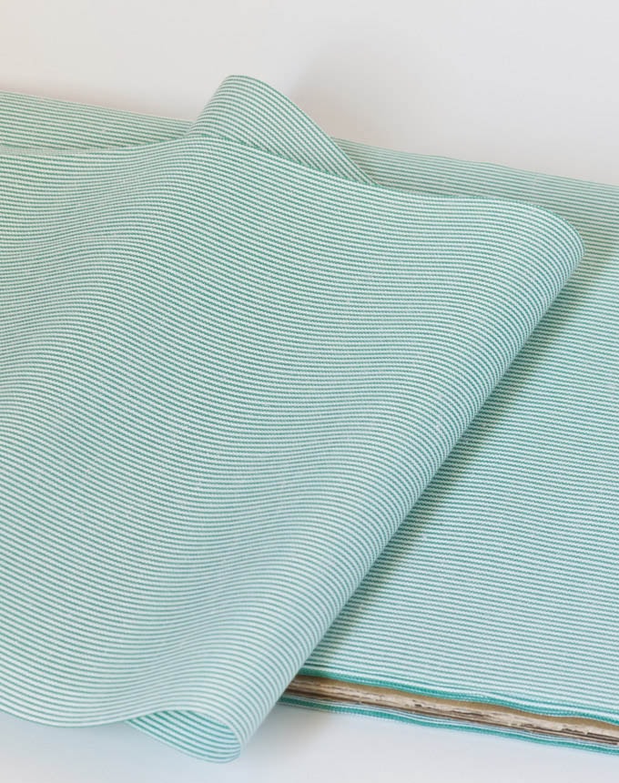 רנר פסים - ירוק