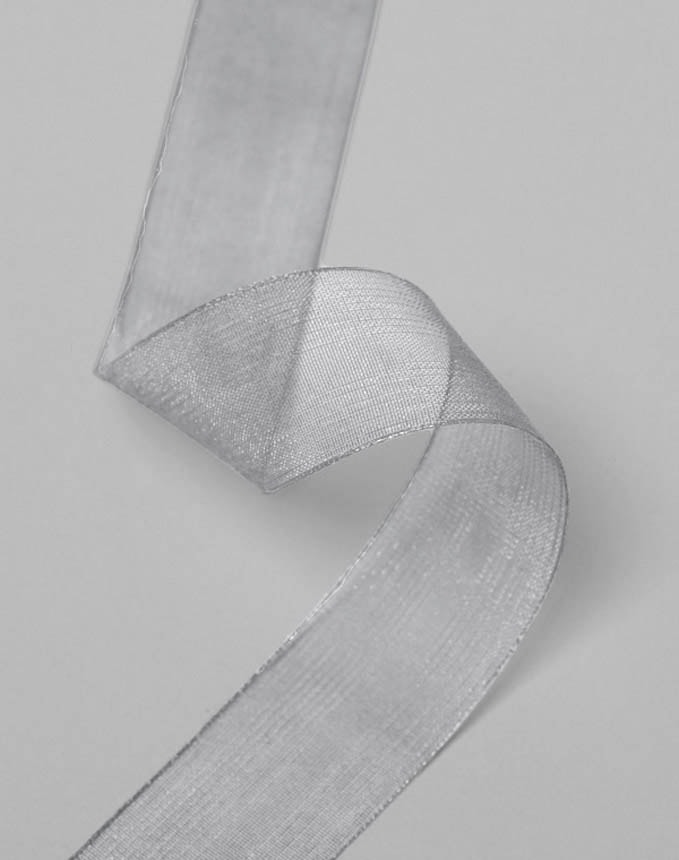 אורגנזה חלק - אפור