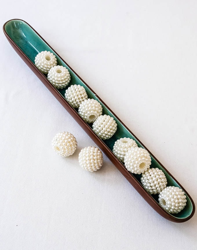 חרוז השחלה פנינים קטנות