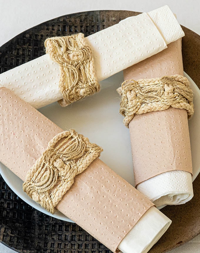 חבק יוטה שזור