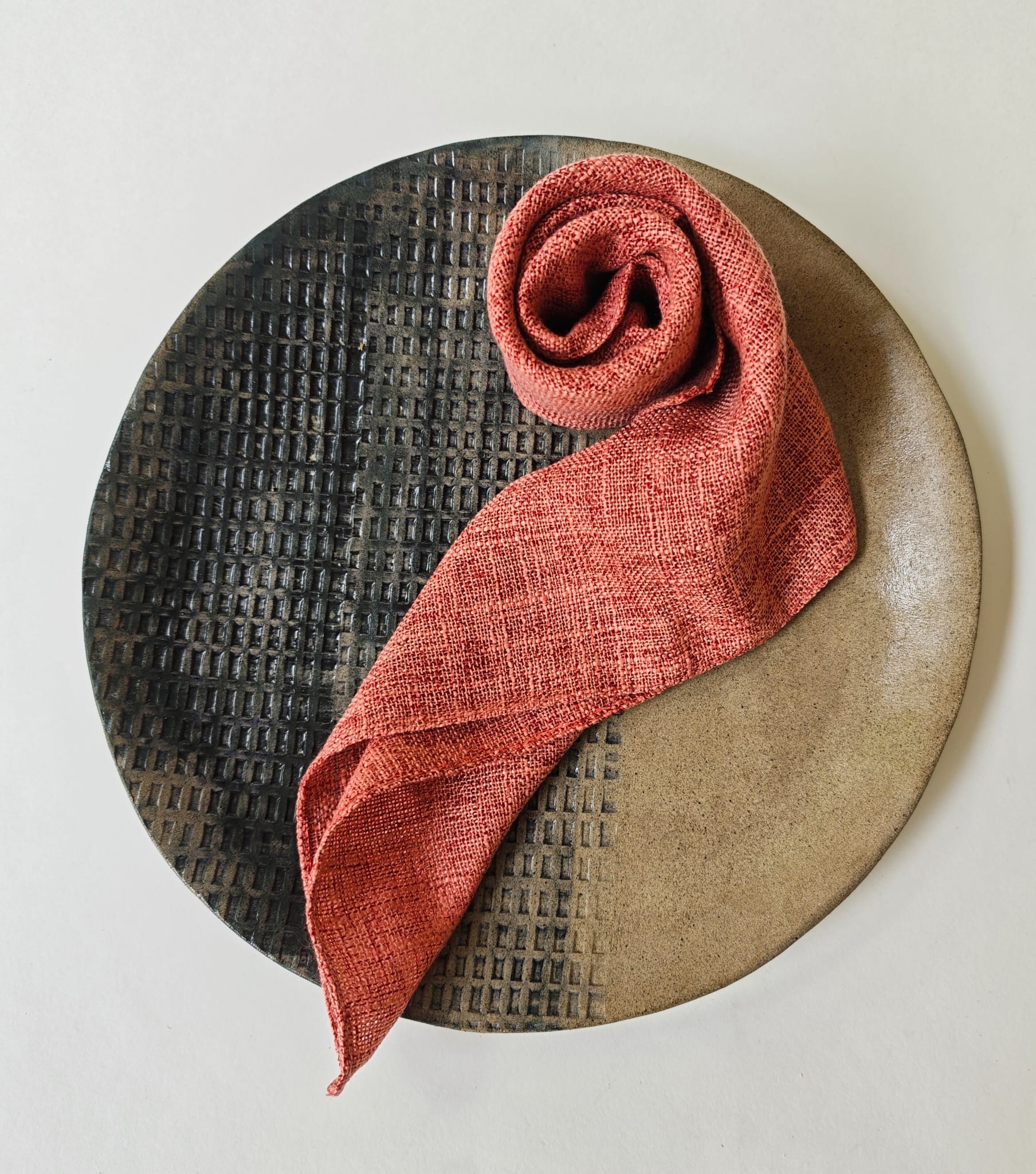 מפיות פשתן מלאנג׳ - סלמון