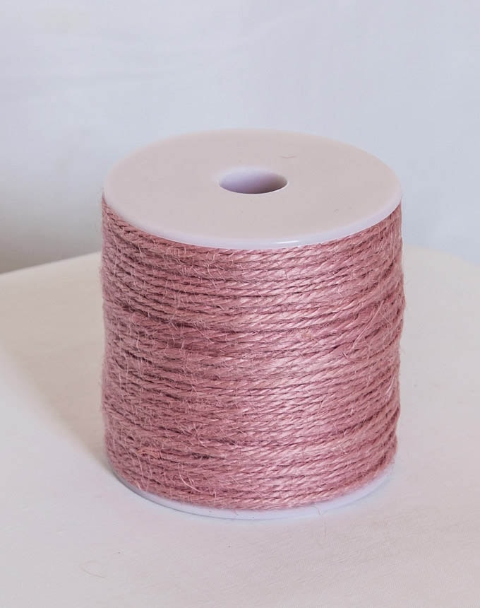 שרוך יוטה - ורוד עתיק