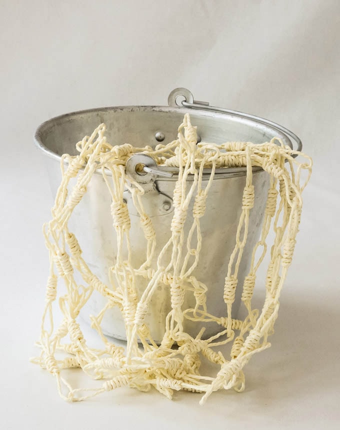 שרוך וילון - לבן שבור