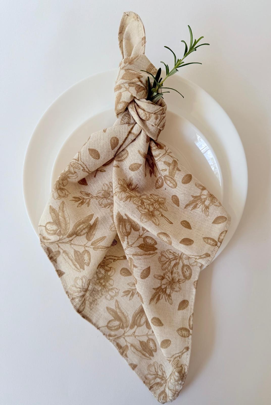 מפיות הדפס שקד - באג׳