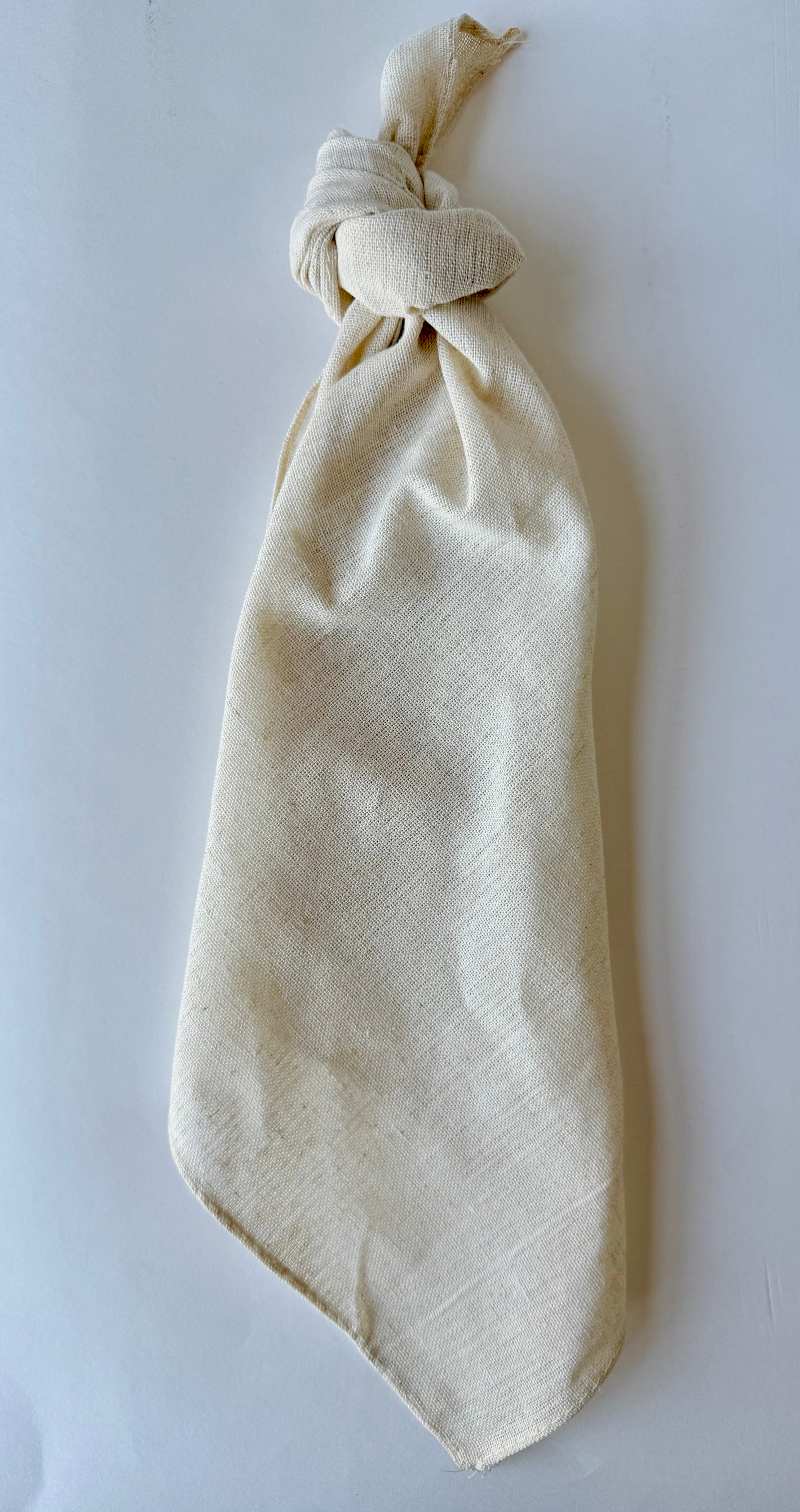 מפית קנבס - קרם