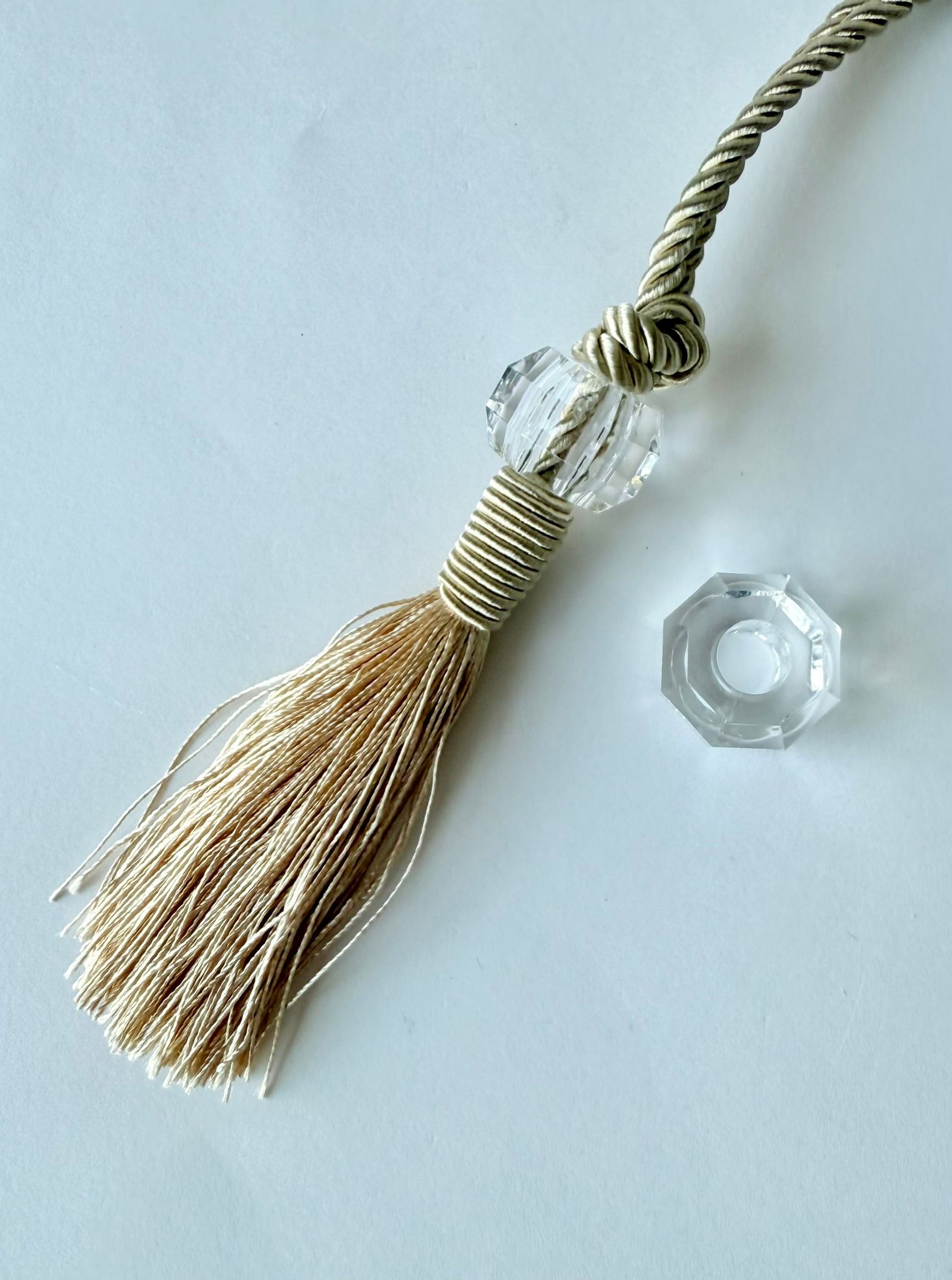 גדיל כותרת+אבן השחלה חיתוך קריסטל - קמל