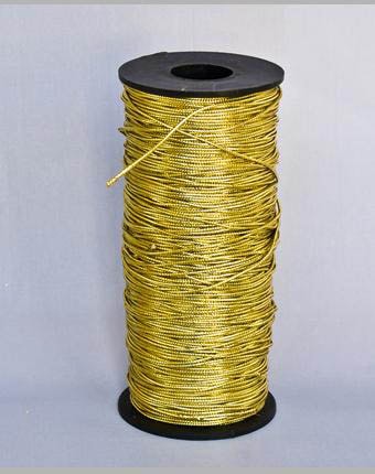 שרוך לורקס עגול - זהב