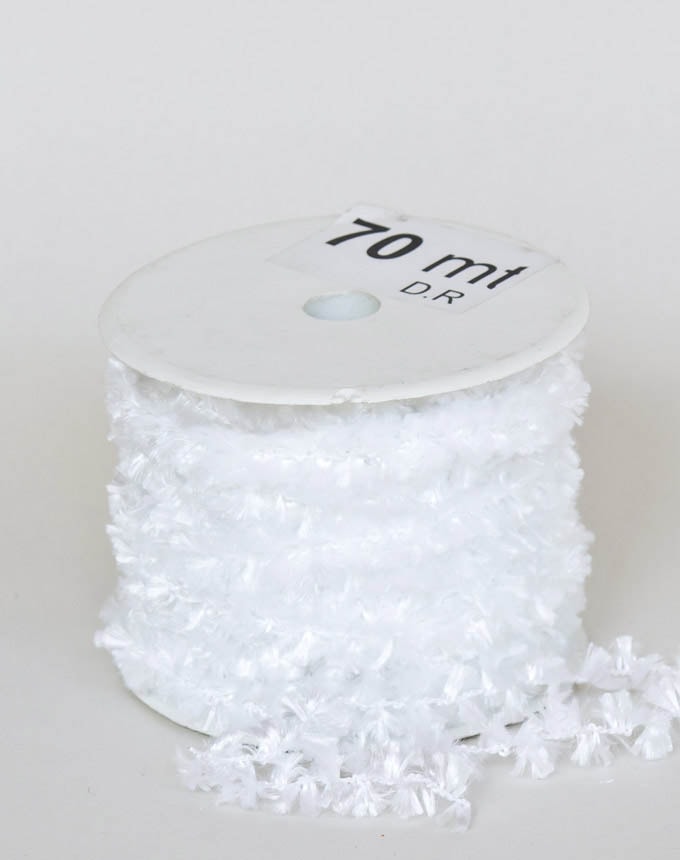 שרוך פרווה - לבן